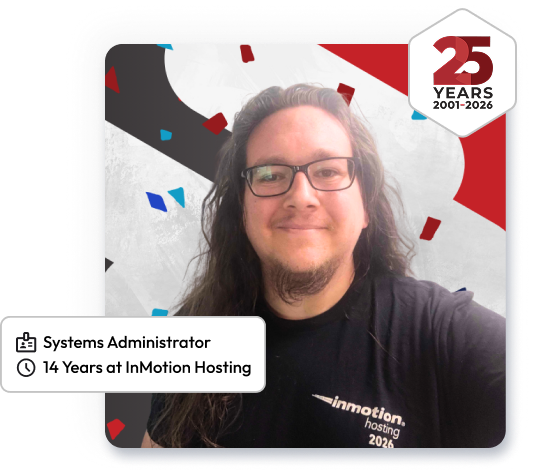 25th Anniversary Daniel P Team Member Photo