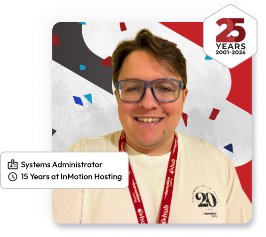 25th Anniversary Jason A Team Member Photo
